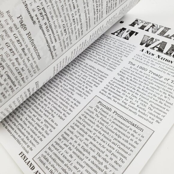 GURPS Frozen Hell RPG Book Steve Jackson Games Johnson First Print Unread - Picture 6 of 8